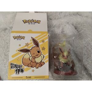 Pokemon Flareon Figure Eevee Evolutions Collection Box Toy